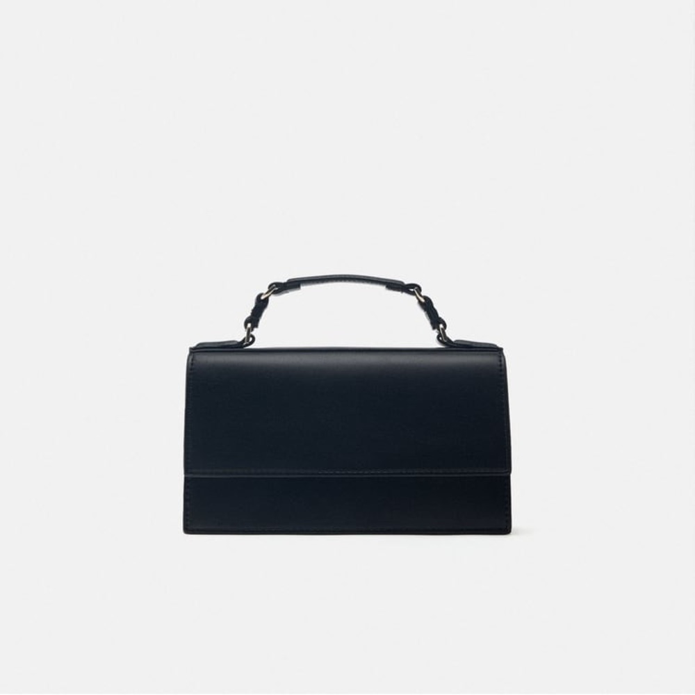 ZARA FLAP MINI CITY BAG